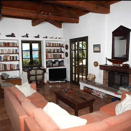 With 4 Bedrooms In Kosta, With Wonderful Sea View, Private Pool, Villa Ermionida